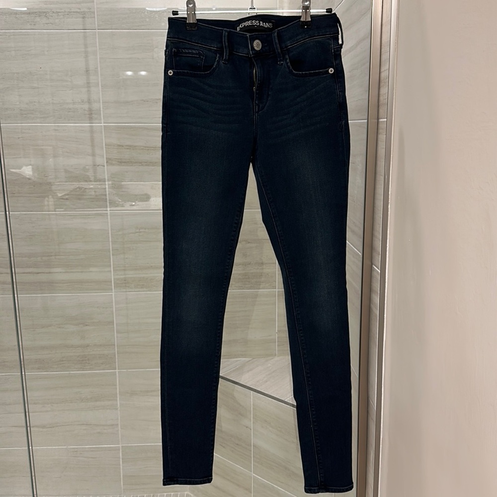 Express Skinny Jean Leggings - size 00